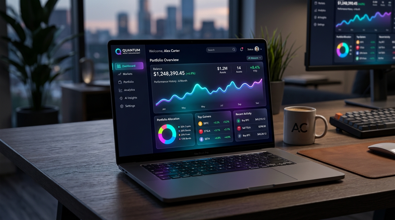 Quantum Asset Management Dashboard